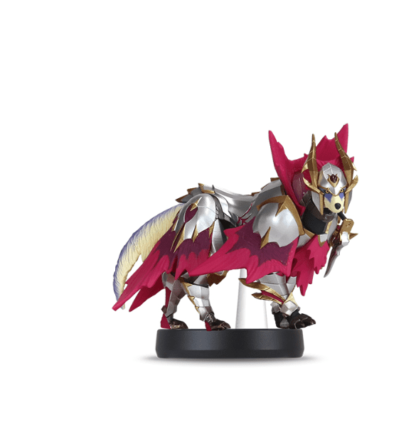 amiibo 爵銀龍／隨從加爾克「爵銀龍×犬」／隨從艾路「爵銀龍×貓」（魔物獵人 崛起：破曉系列）