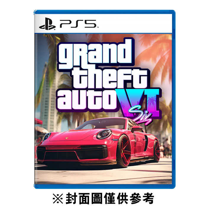 預購2025年預定上市 - PS5 俠盜獵車手 6 GTA 6《中文版》