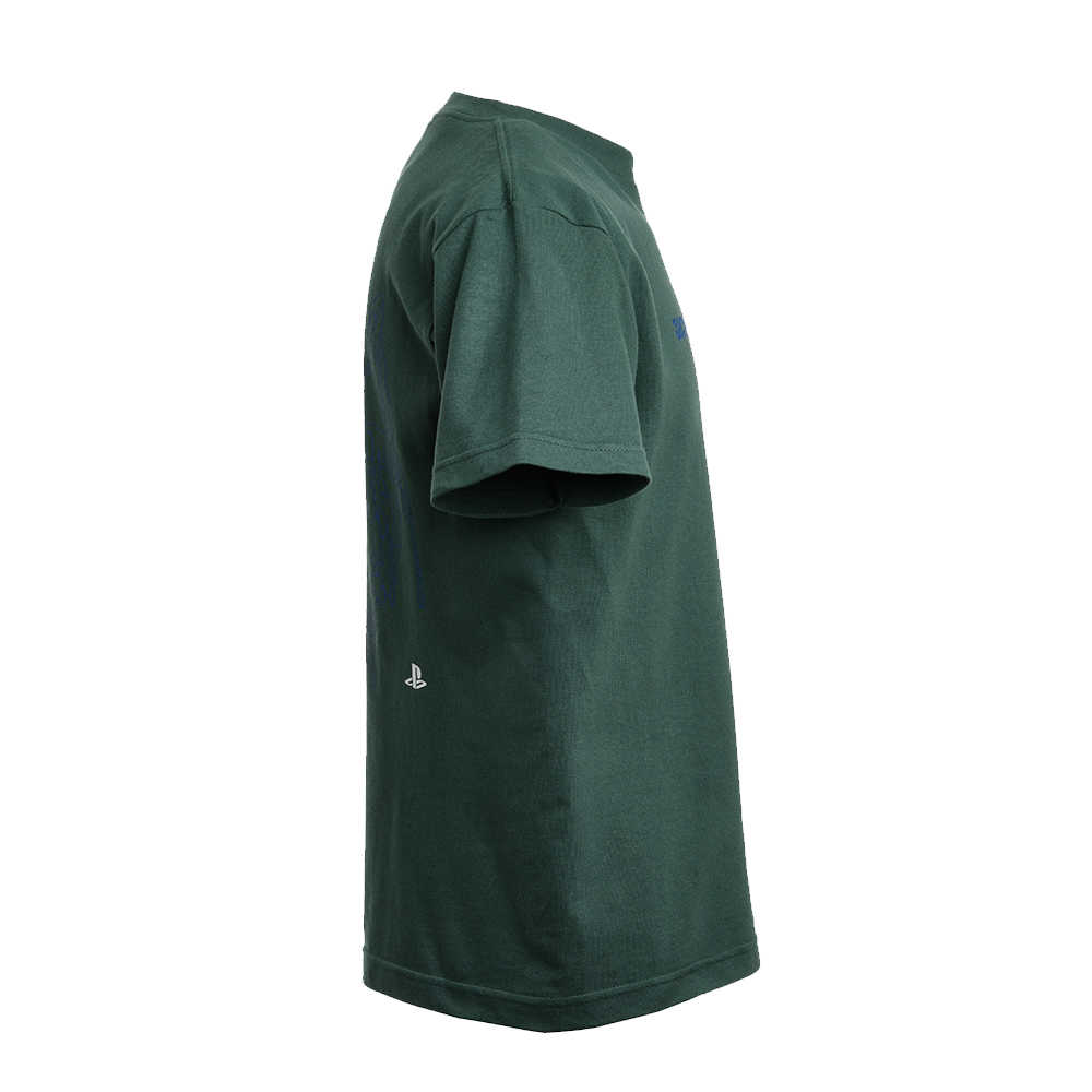 PlayStation噴繪藝術印花T恤-綠