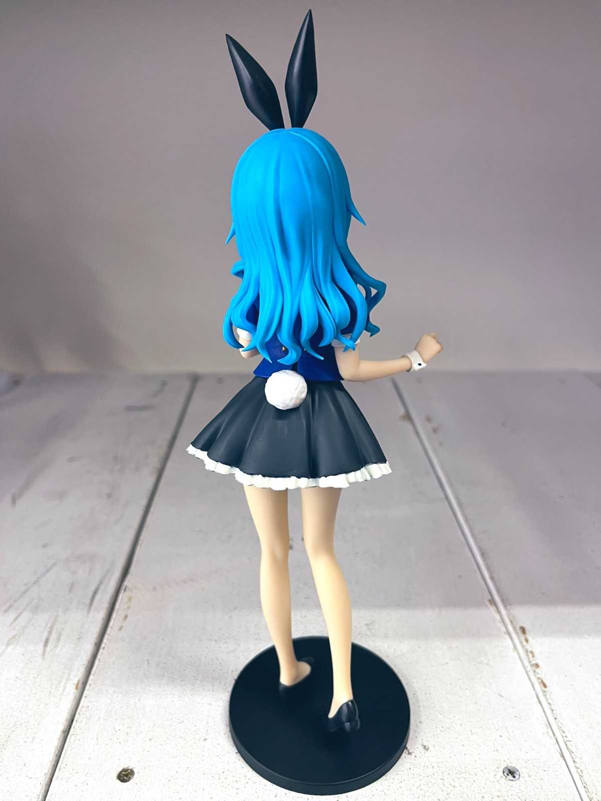 《夏本舖》代理 BANPRESTO G\u0026G 約會大作戰 氷芽川四糸乃 兔子 手偶 四糸奈 兔耳 溫柔 小天使 藍色 景品