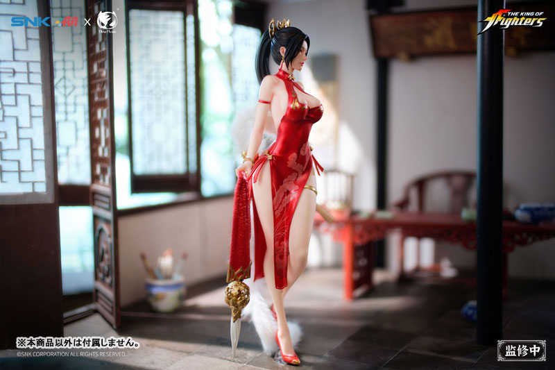 《夏本舖》現貨 BearPanda 特典版 Biya SNK 不知火舞 紅裳舞 高約40cm PVC 完成品 1/6