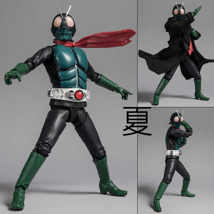 《夏本舖》代理 S.H.Figuarts 假面騎士 新1號 日本英雄宇宙 黑色風衣 複眼 頭盔 裝甲 戰鬥 腰帶 SHF