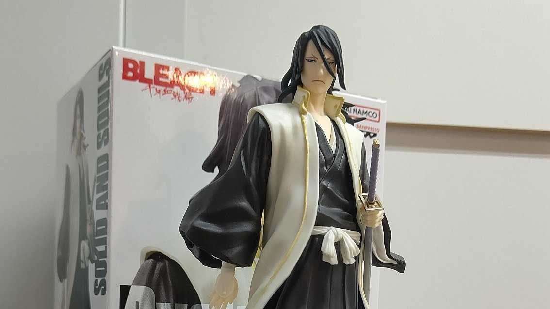 《夏本舖》代理 BANPRESTO BLEACH 死神 朽木白哉 武器 隊長 和服 SOLID AND SOULS 景品