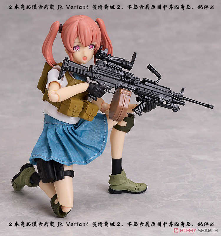 《夏本舖》代理 TOMYTEC figmaPLUS 武裝JK Variant 裝備套組2 配件 耳機 零件 戰術 手套