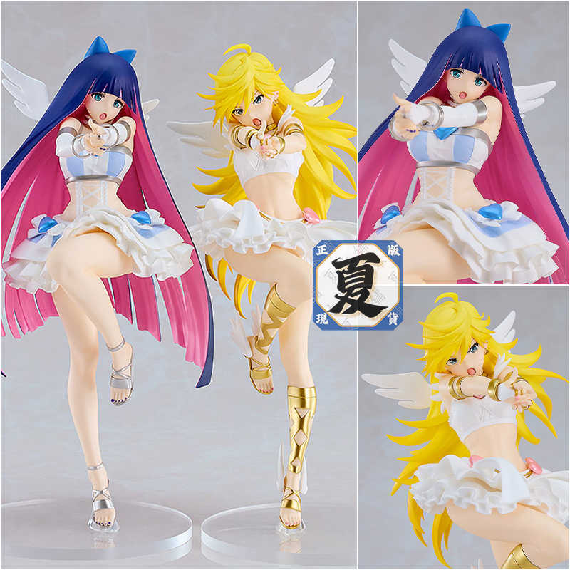 《夏本舖》代理 GSC POP UP PARADE Panty \u0026 Stocking套組 改悔吧 L size 高約21