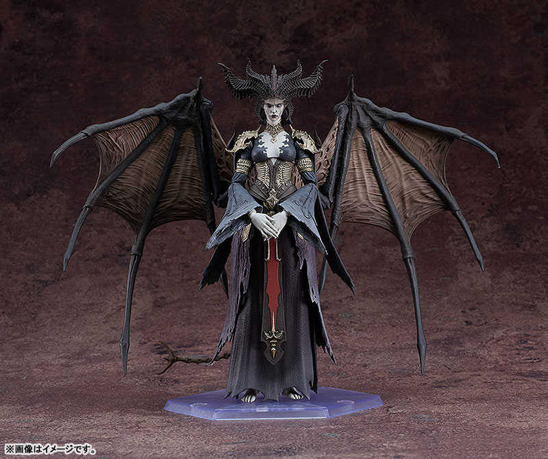 《夏本舖》日版 figma 648 暗黑破壞神4 Diablo IV 莉莉絲 配件 惡魔的頭骨 可動 完成品 GSC