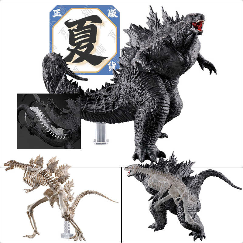 《夏本舖》代理 BANDAI 哥吉拉與金剛 新帝國 哥吉拉 2024 西川伸司 骨骼 結構 設計 骨架 組裝 模型 萬代