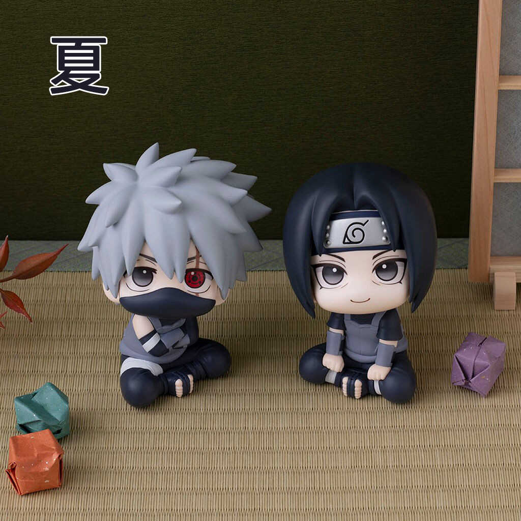 《夏本舖》代理 MegaHouse 特典版 LOOK UP 火影忍者 疾風傳 旗木卡卡西 ＆ 宇智波鼬 暗部 血輪眼