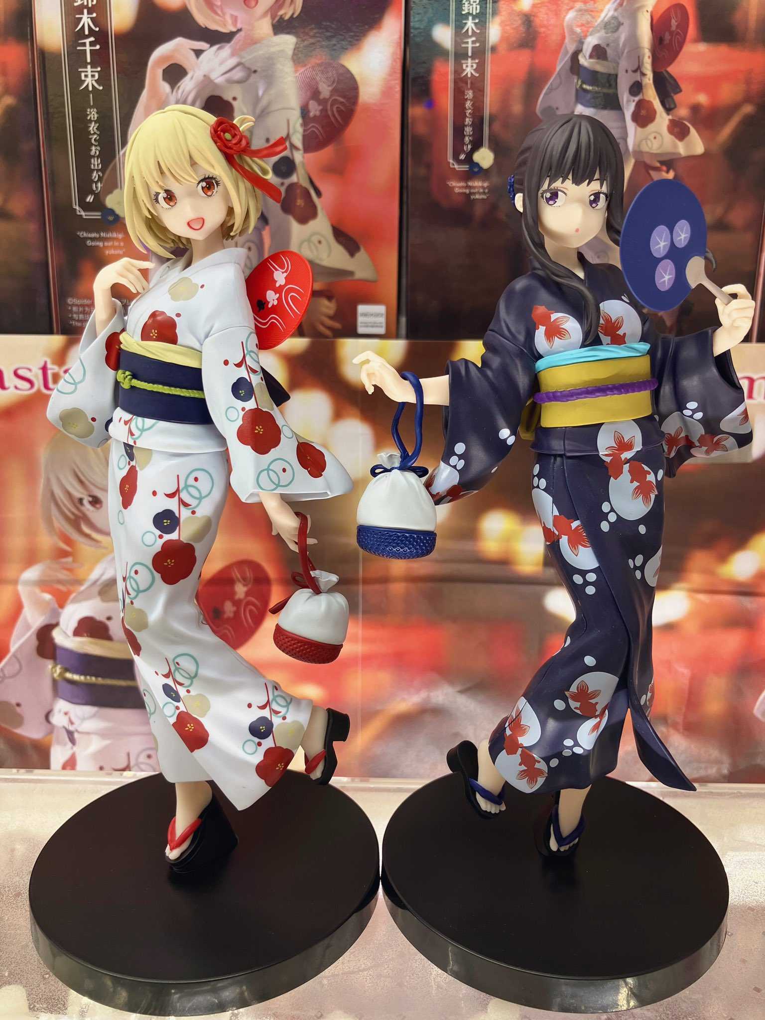 《夏本舖》代理 SEGA Luminasta 莉可麗絲 井之上瀧奈 錦木千束 浴衣 Lycoris Recoil 景品