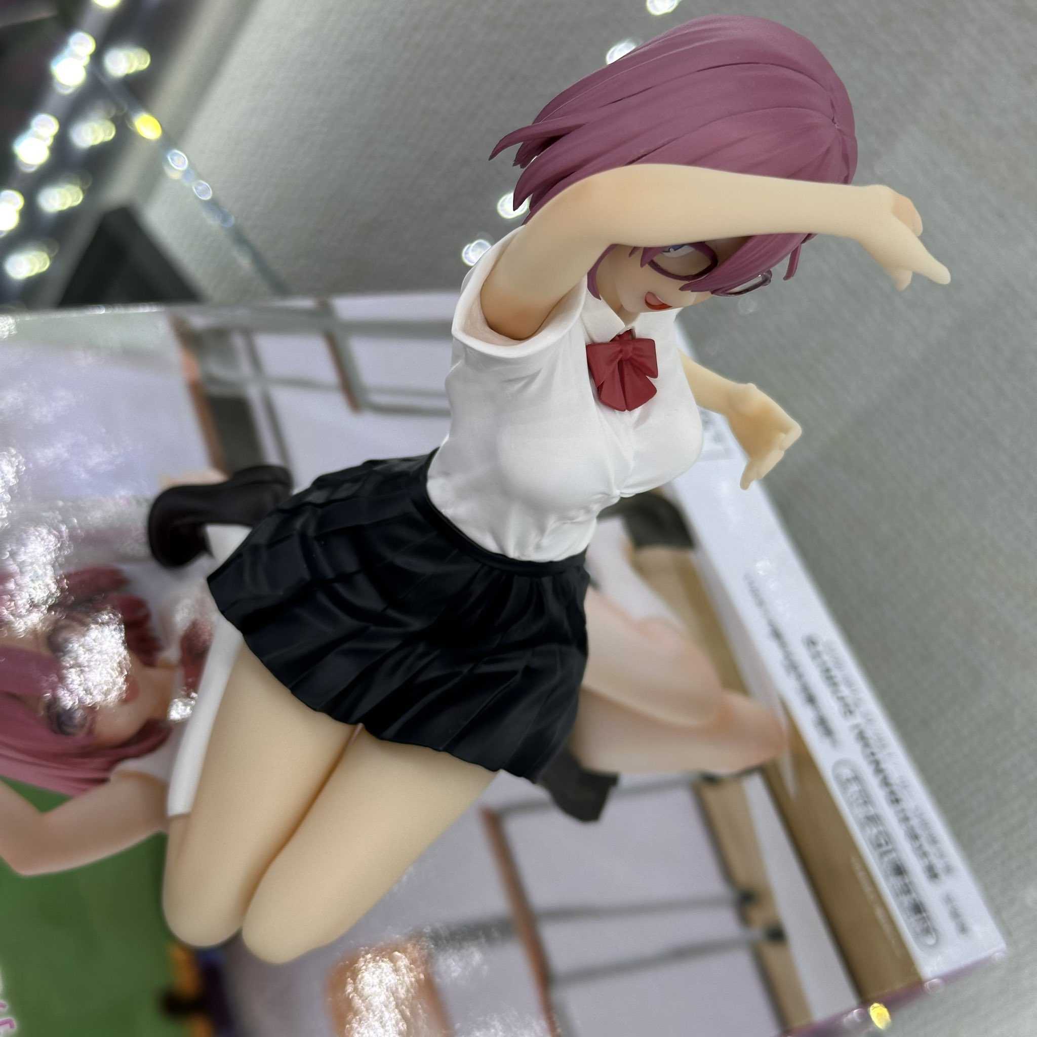 《夏本舖》代理 BANPRESTO 2.5次元的誘惑 天乃理理沙 制服 筆架公仔 筆友 不包含筆 學生 美少女 景品