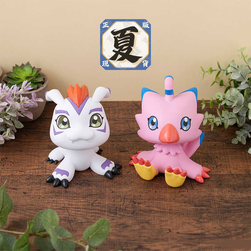 《夏本舖》代理 MegaHouse 特典版 LOOK UP 數碼寶貝 比丘獸 哥瑪獸 套組 抬頭系列 MH 限定 特典