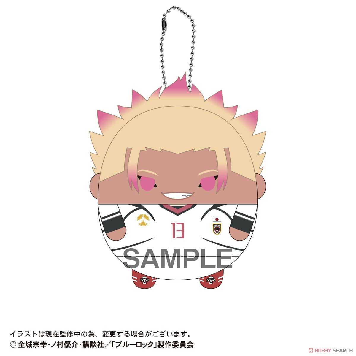 《夏本舖》日版 MAX LIMITED 藍色監獄 角色胖胖公仔掛飾 第5彈 BL-45 BLUE LOCK 中盒6入