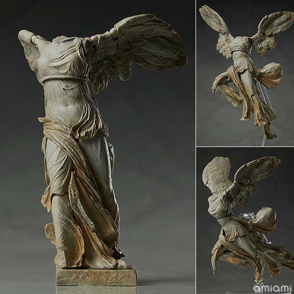 《夏本舖》日版 Figma SP-110 桌上美術館系列 薩莫色雷斯的勝利女神 翅膀 巨乳 藝術 FREEing 可動