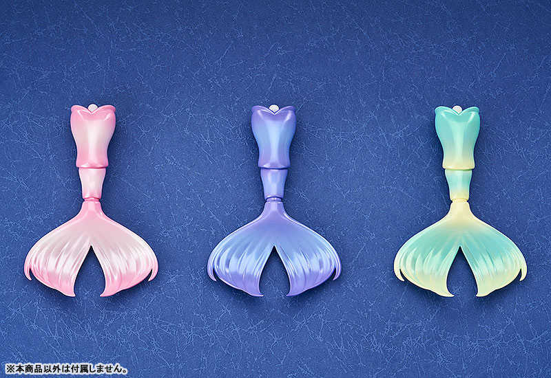 《夏本舖》代理 GSC 黏土娃 人魚套組 Sakura 下半身零件 櫻花粉 魚尾 美人魚 不含上半身零件 Q版