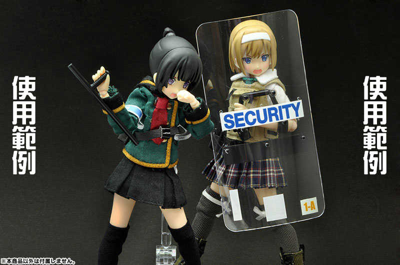 《夏本舖》日版 TOMYTEC FIGMA LD005 鎮暴盾牌 B組 迷你武裝 組裝模型 LittleArmory