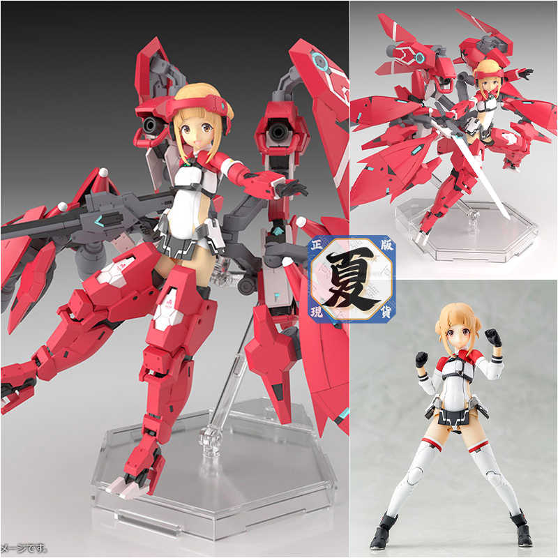 《夏本舖》日版 壽屋 Megami Device 女神裝置 X 機戰少女Alice 愛麗絲 高幡長閑 師門 組裝 模型