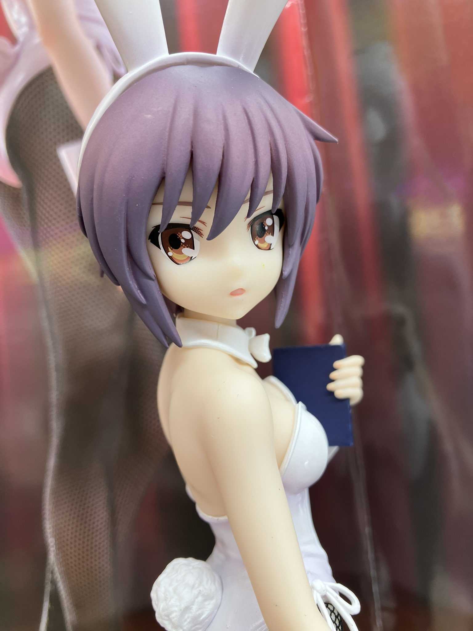 《夏本舖》日版 FuRyu BiCute Bunnies 涼宮春日的憂鬱 長門有希 兔女郎 兔耳 書本 黑絲 少女 景品