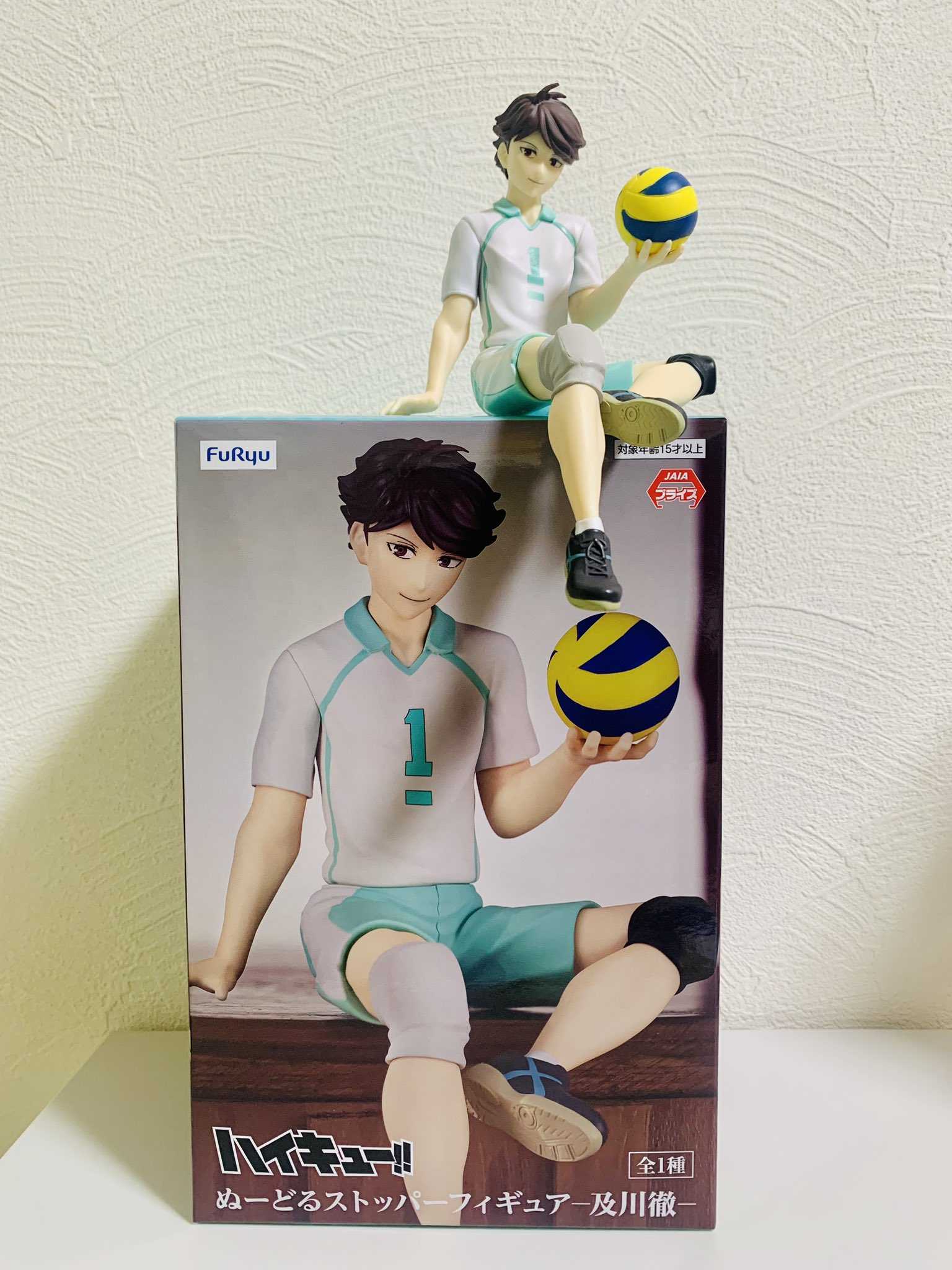 《夏本舖》日版 FuRyu 排球少年 及川徹 杯麵蓋 泡麵蓋 青葉城西 二傳手 前輩 運動員 隊服 大王 美少年 景品