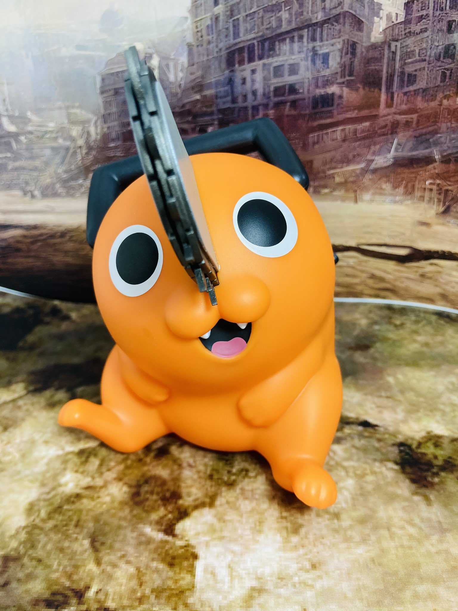 《夏本舖》代理 BANPRESTO SOFVIMATES 鏈鋸人 波奇塔 惡魔 尾巴 狗 橙色 武器 戰鬥 萬代 景品