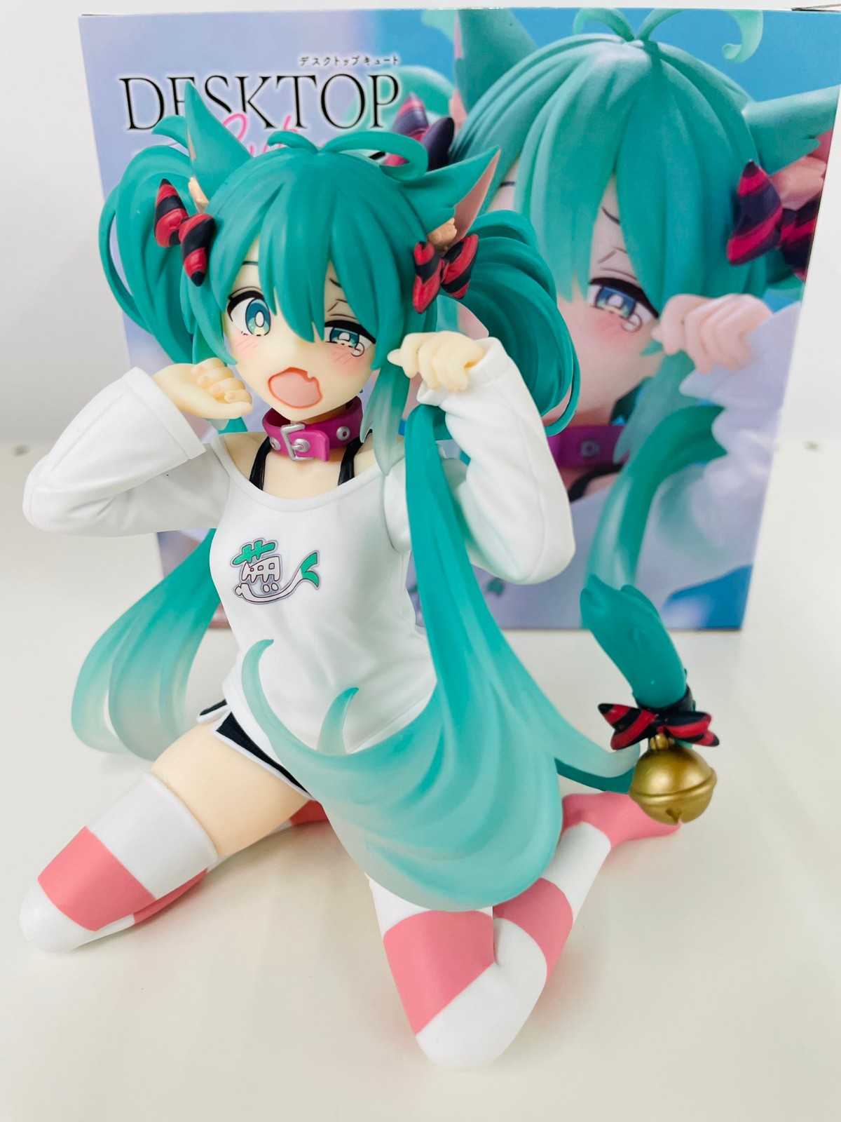 新品未開封品 Desktop 初音ミク 猫耳 16個 まとめ売り フィギュア専門店 -ソダチトイズ / 予約 TAiTO 初音ミク Desktop