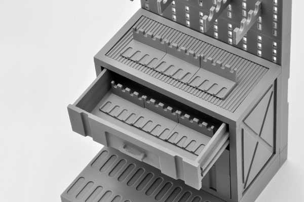 《夏本舖》日版 TOMYTEC FIGMA LD006 1/12 武器箱 B 展示櫃 迷你武裝 LittleArmory