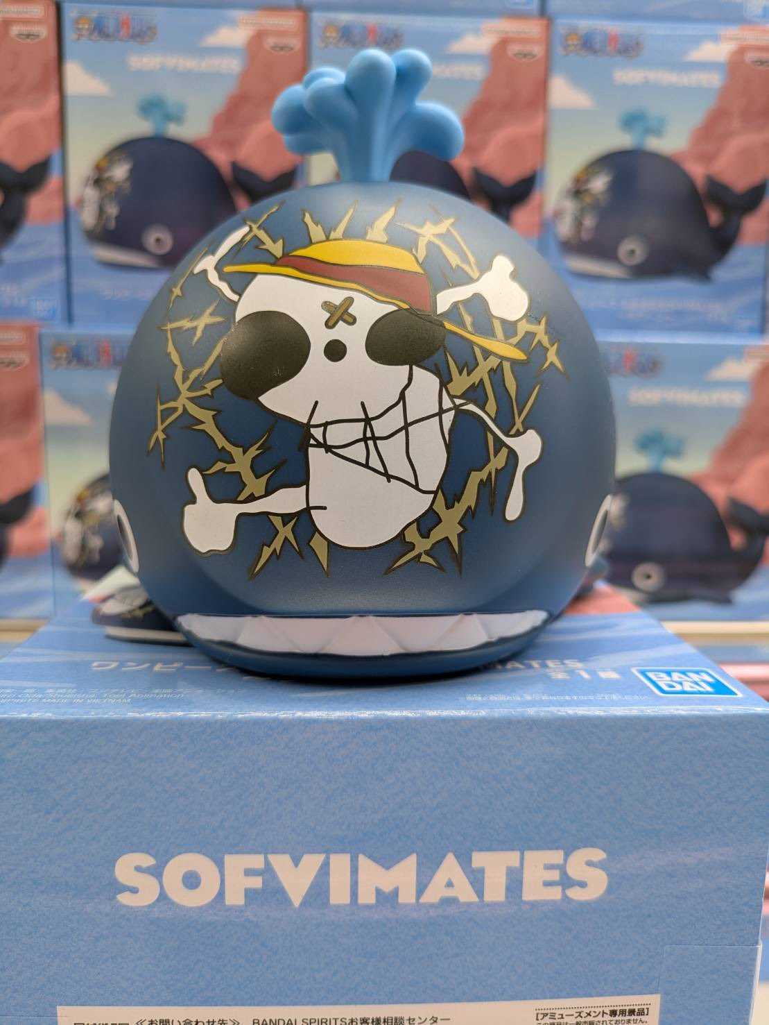 《夏本舖》代理 BANPRESTO 航海王 海賊王 拉布 西方藍 島鯨 倫巴海賊團 鯨魚 One Piece 景品