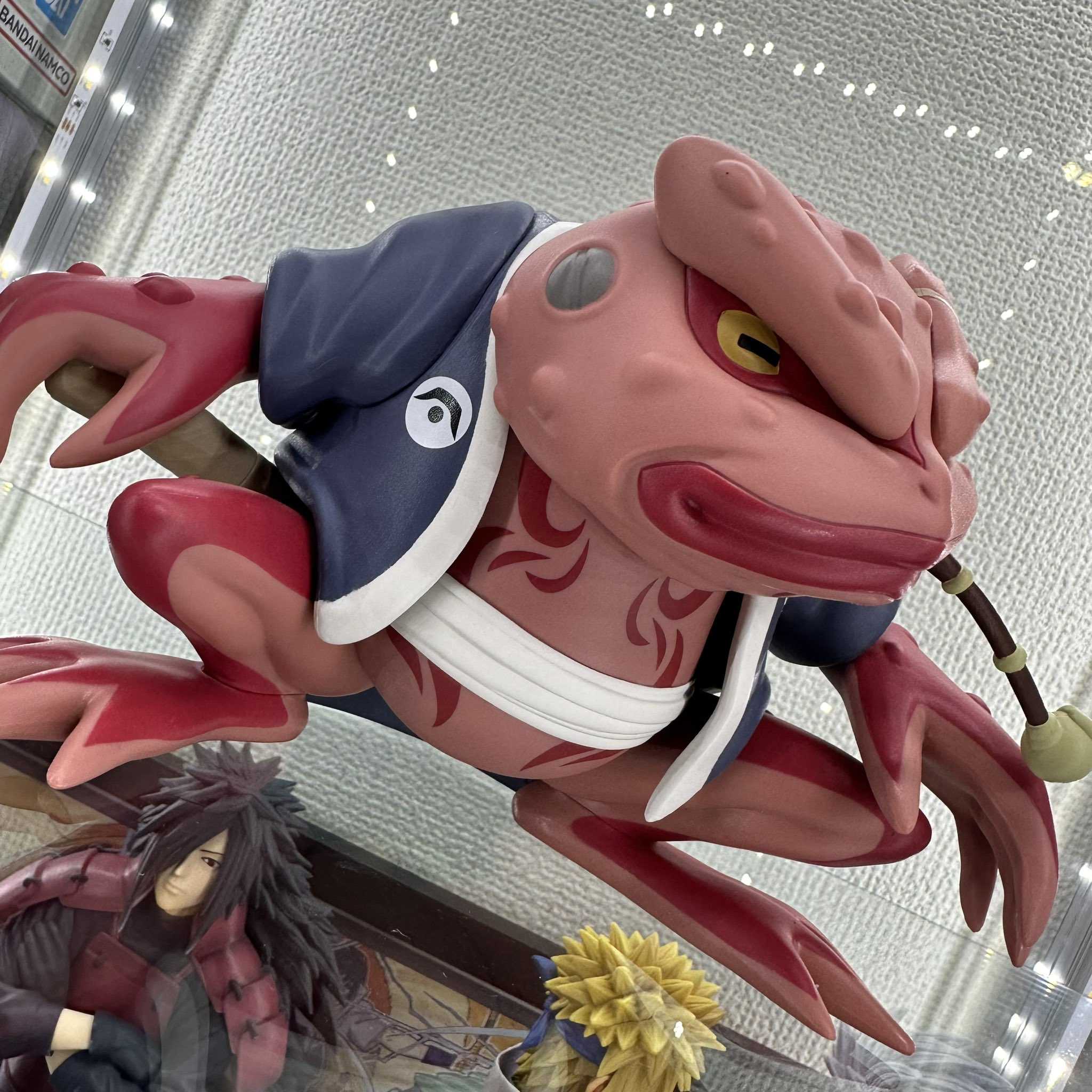 《夏本舖》代理 BANPRESTO REPOPRIZE 火影忍者 疾風傳 蛤蟆文太 軟膠公仔 蟾蜍 披風 強氣 景品