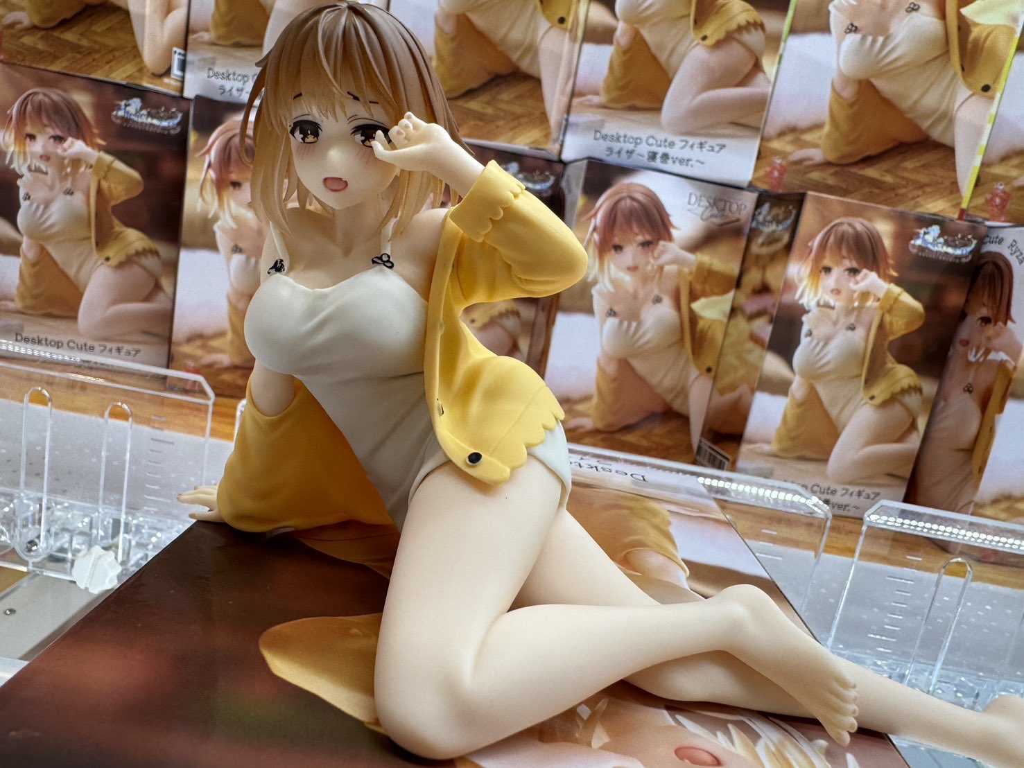 《夏本舖》日版 TAITO Desktop Cute 萊莎的鍊金工房 萊莎 睡衣 萊莎琳 斯托特 平凡 少女 冒險 景品