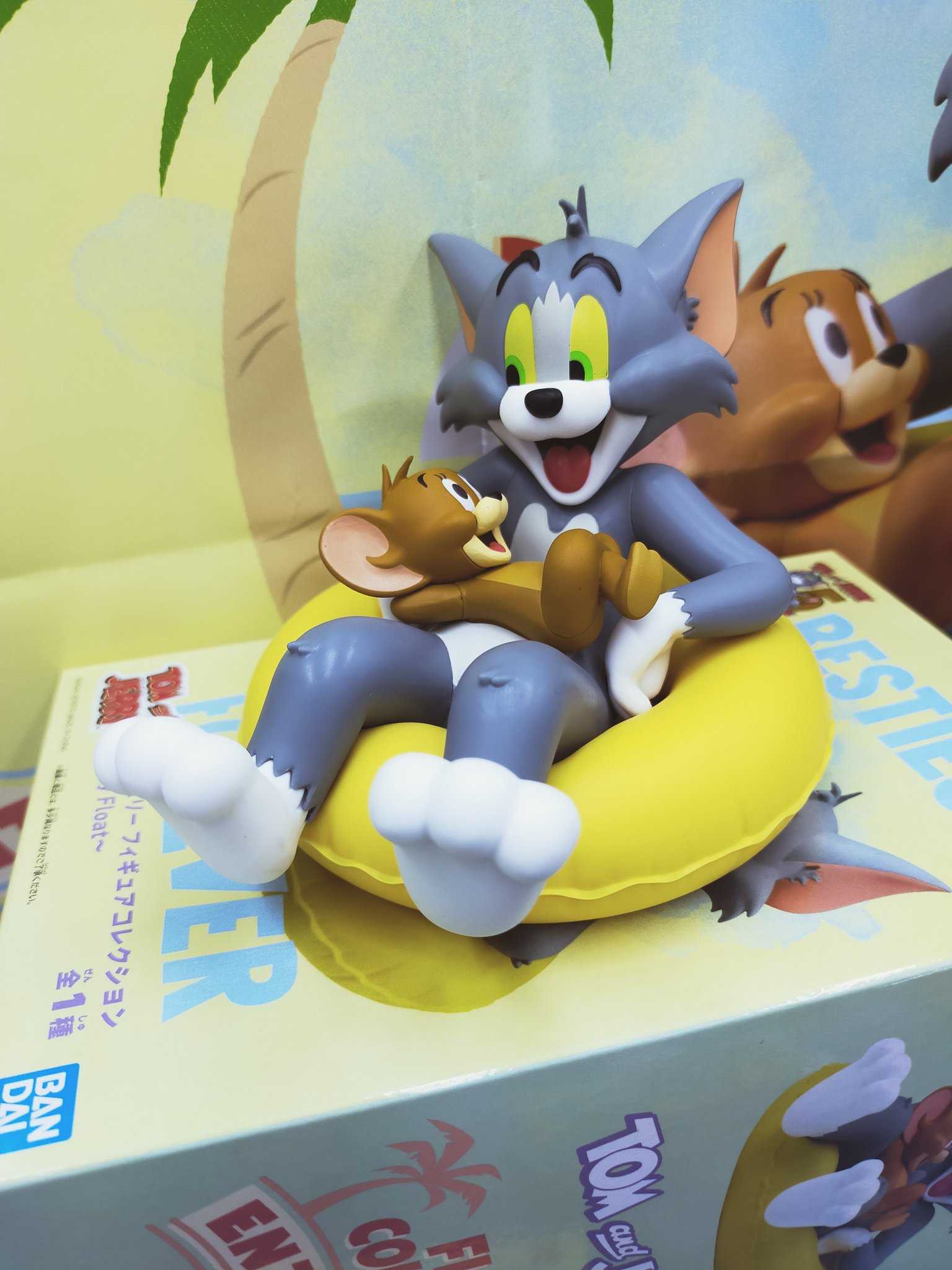 《夏本舖》代理 BANPRESTO 湯姆貓與傑利鼠 collection Enjoy Float 漂流 享受 萬代 景品