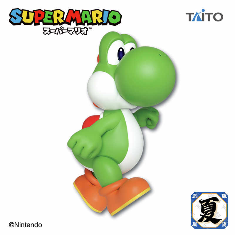《夏本舖》代理 TAiTO 超級瑪莉歐 BIG可動公仔 耀西 高約30cm 任天堂 馬力歐系列 遊戲 可動 景品