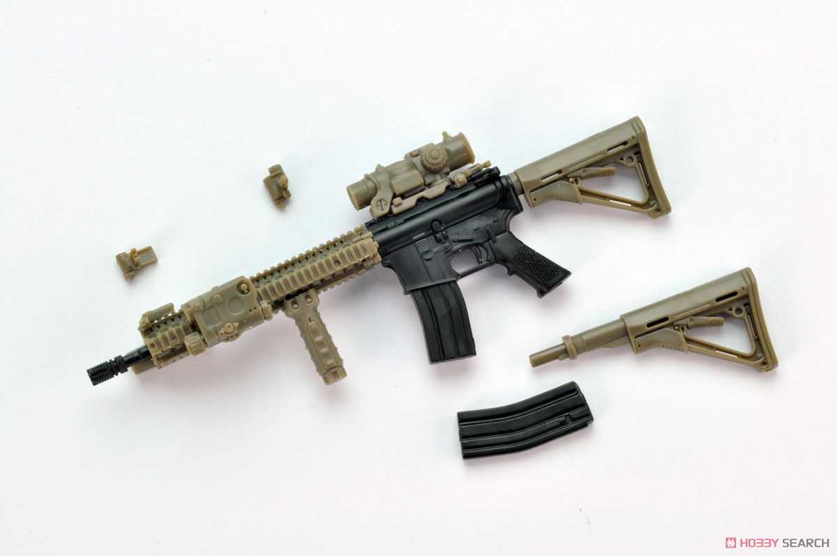 《夏本舖》日版 TOMYTEC FIGMA LA037 M4A1 SOPMOD 組裝 迷你武裝 LittleArmory