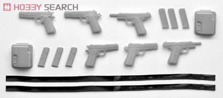 《夏本舖》日版 TOMYTEC FIGMA LA015 M1911A1 指揮官 迷你武裝 模型 LittleArmory