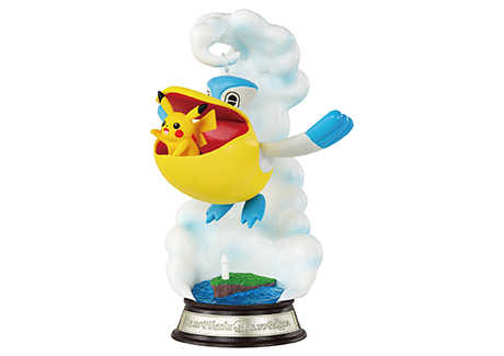 《夏本舖》日版 RE-MENT 寶可夢 桌上鞦韆 第三彈 SWING VIGNETTE P3 皮卡丘 盒玩 中盒6入