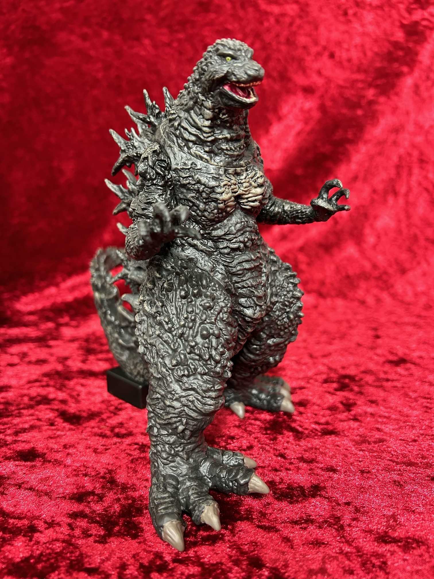 《夏本舖》日版 BANPRESTO 哥吉拉-1.0 怪獸咆哮哥吉拉 ver.2 熱能射線 黑白色 原色 電影劇場版 景品