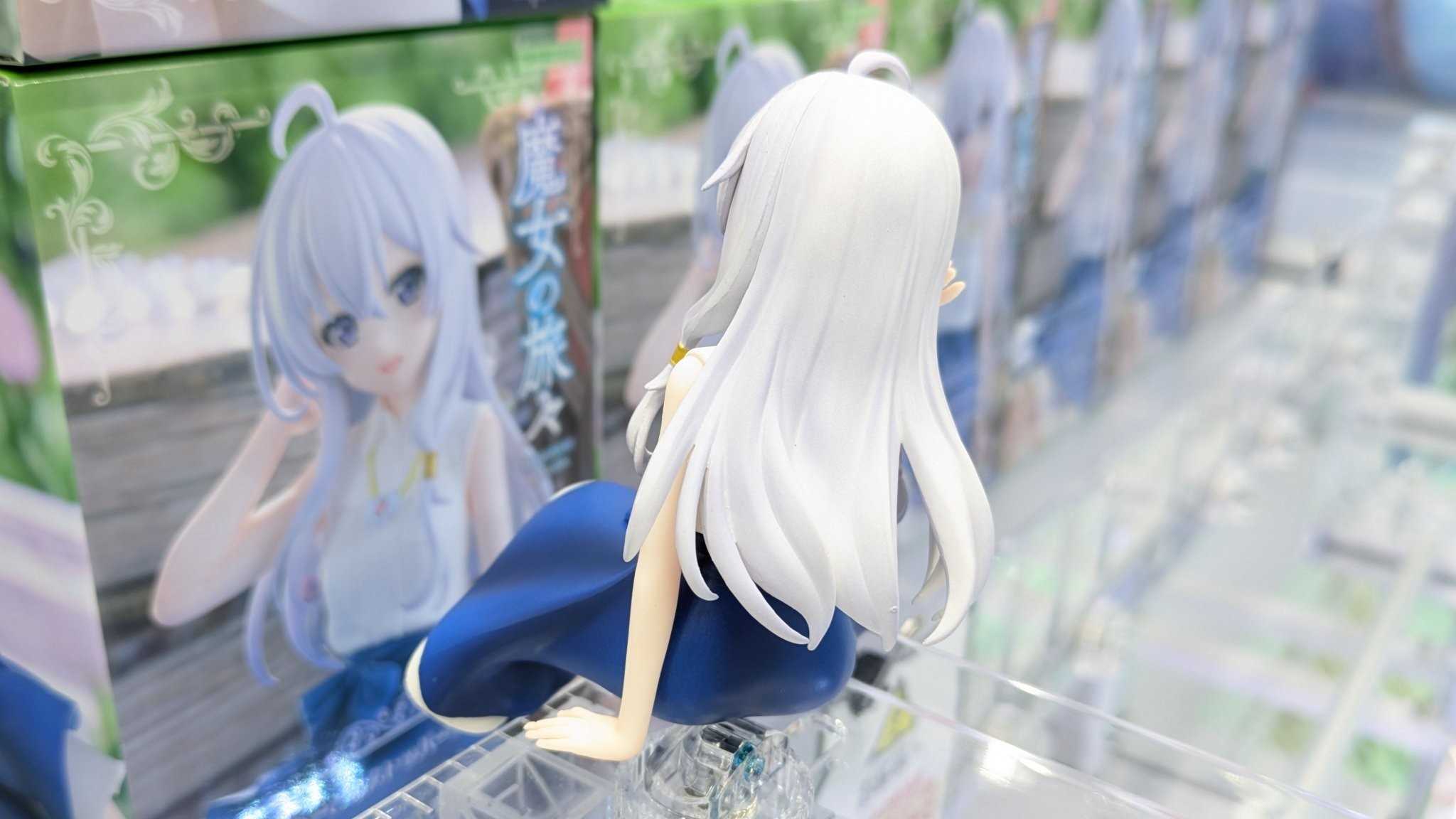 《夏本舖》代理 FuRyu 魔女之旅 伊蕾娜 喇叭裙 泡麵蓋 魔女 美少女 旅行者 坐姿 天才 灰髮 本渡楓 景品