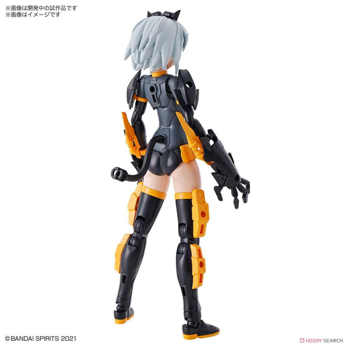 《夏本舖》代理 BANDAI 30MS SIS-G00 莉薛塔 顏色A 機娘 素體 貓耳 尾巴 裝甲 組裝 模型 可動