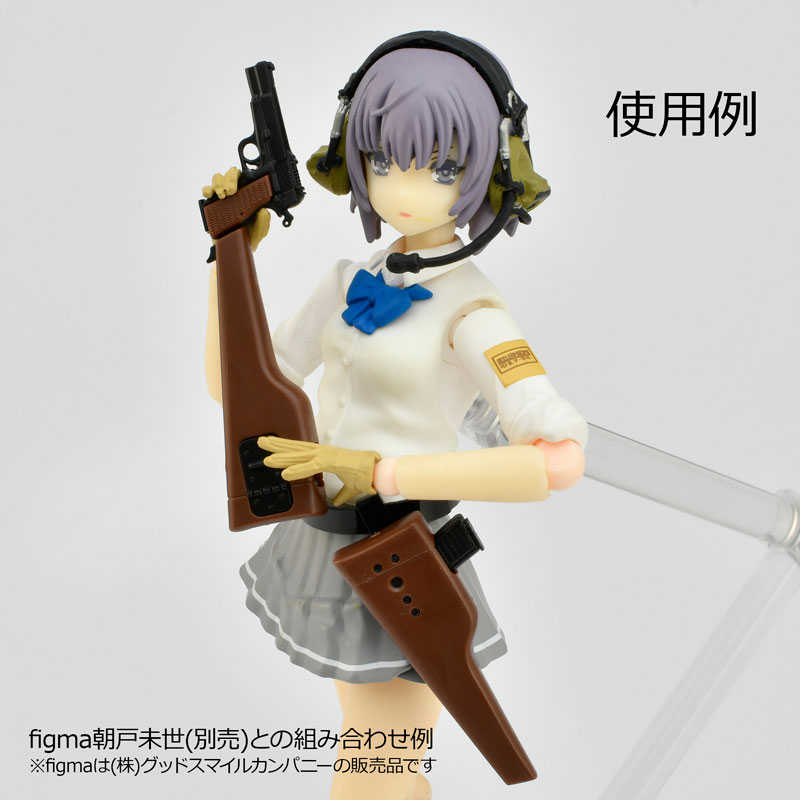 《夏本舖》日版 TOMYTEC FIGMA LA096 白朗寧 大威力手槍 迷你武裝 組裝模型 LittleArmory