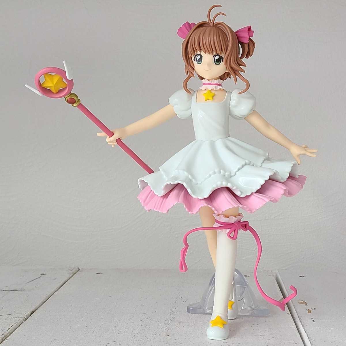 《夏本舖》代理 BANPRESTO 庫洛魔法使 小櫻牌篇 木之本櫻 魔法少女 學生 星之杖 百變小櫻 魔杖 呆毛 景品