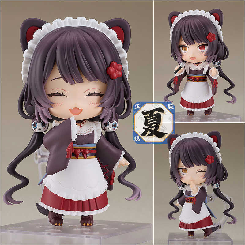 《夏本舖》代理 GSC 黏土人 2491 彩虹社 戌亥床 狼系少女 女僕 哈密瓜蘇打 麥克風 虛擬主播 直播主 Q版