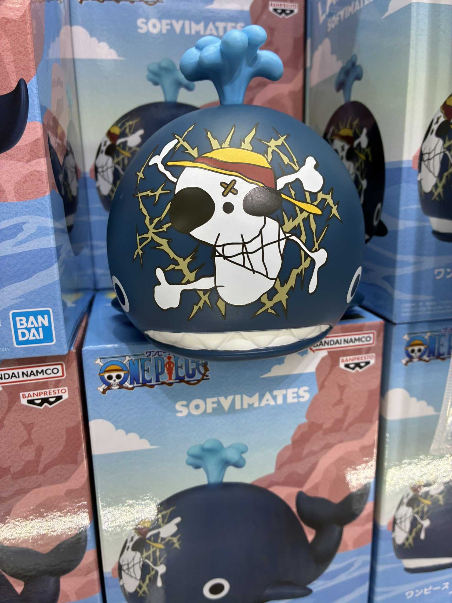 《夏本舖》代理 BANPRESTO 航海王 海賊王 拉布 西方藍 島鯨 倫巴海賊團 鯨魚 One Piece 景品