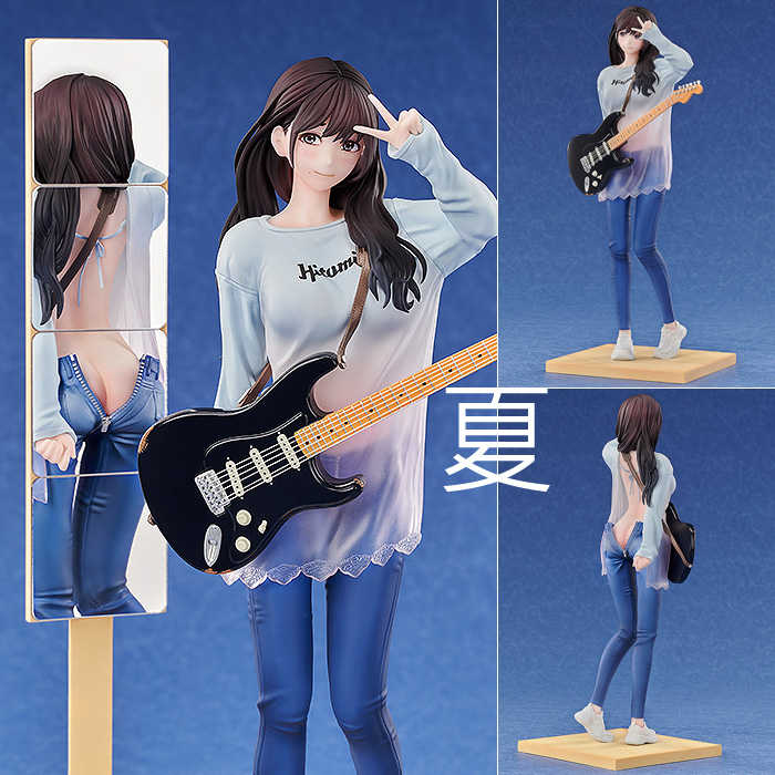 《夏本舖》日版 Luminous Box hitomio拾六 吉他妹妹 花前鏡後 巨乳 美少女 性感 牛仔褲 球鞋 T恤