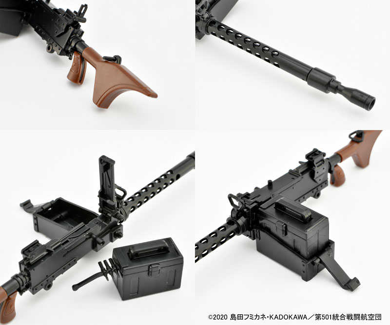 《夏本舖》日版 TOMYTEC LASW05 強襲魔女 M1919A6 迷你武裝 組裝 模型 LittleArmory