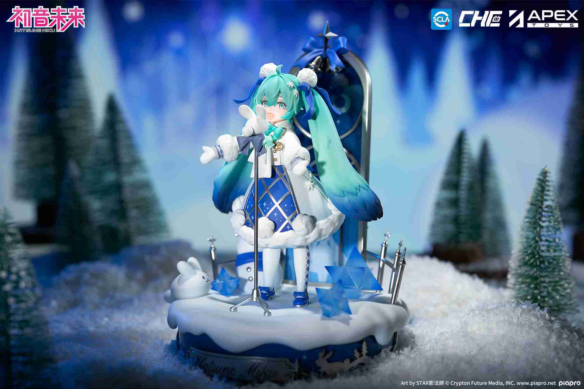 《夏本舖》現貨 APEX TOYS 初音未來 星雪夜 初雪 少女 歌聲 虛擬 偶像 歌姬 冬天 MIKU 张三疯Meow