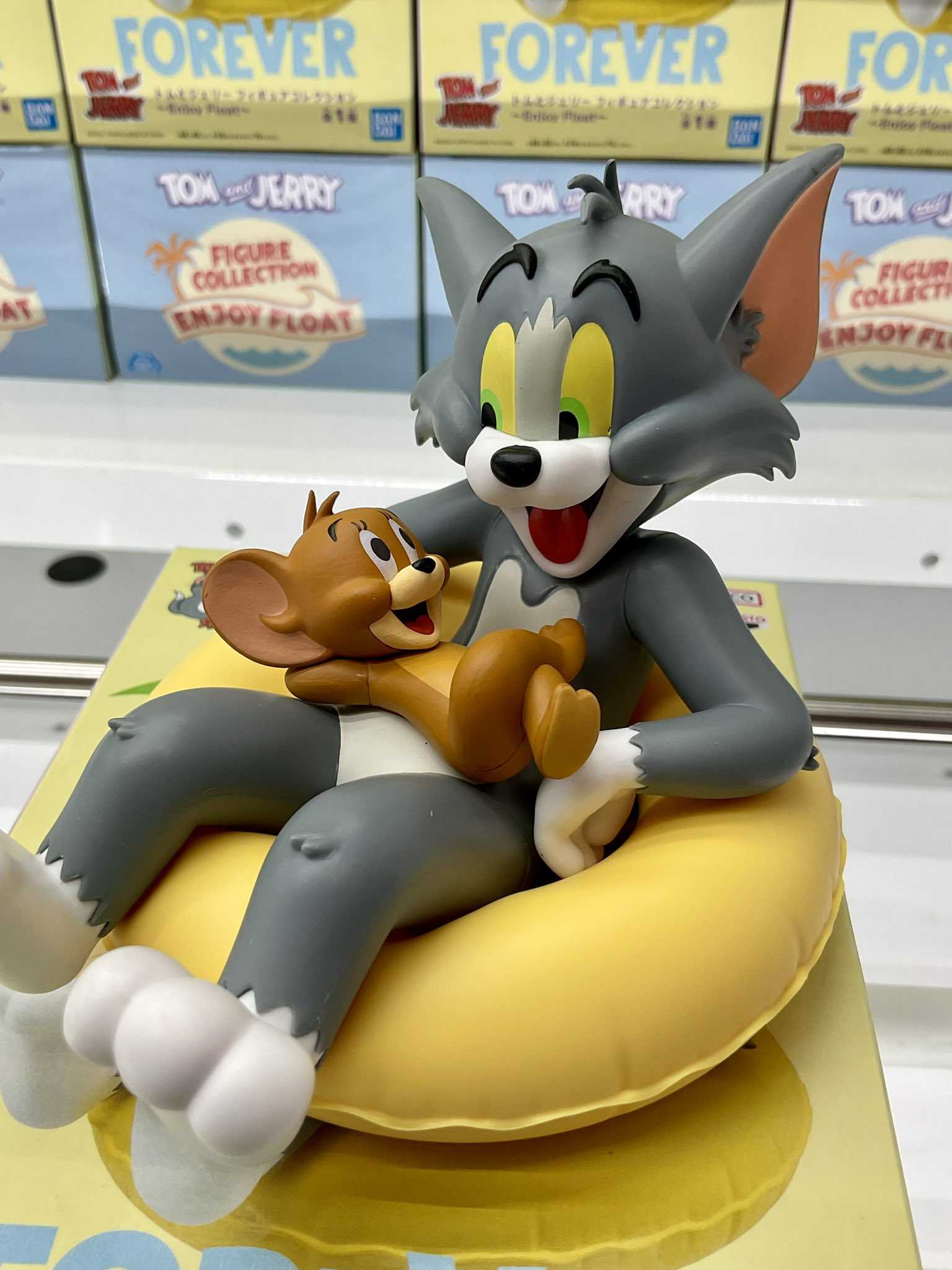 《夏本舖》代理 BANPRESTO 湯姆貓與傑利鼠 collection Enjoy Float 漂流 享受 萬代 景品