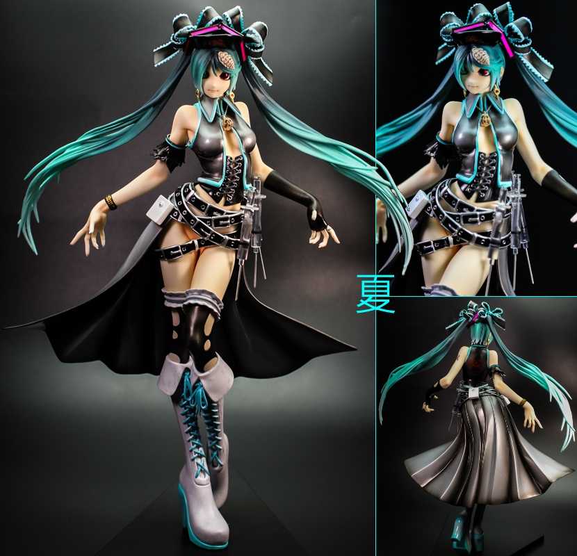 《夏本舖》日版 UCI Hdge 骸音鈣 骸音希耶 卡露拉 囚人與紙飛機 初音 亞種 護士 針筒 骷髏 獵奇 Miku