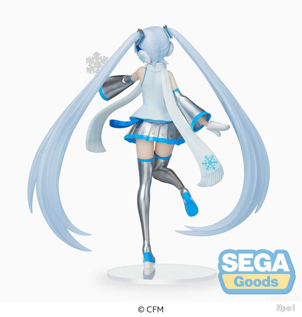 《夏本舖》日版 SEGA Luminasta 初音未來 雪初音 SNOW MIKU 雪花 雙馬尾 SKYTOWN 景品