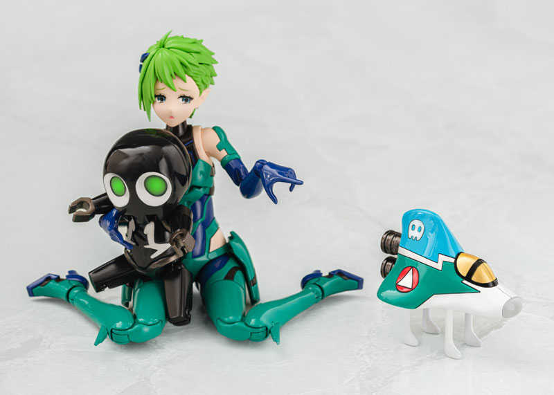 《夏本舖》日版 青島社 VFG MC-15 超時空要塞DELTA VF-31A 凱羅斯 蕾娜 布勞拉 機娘 組裝 模型