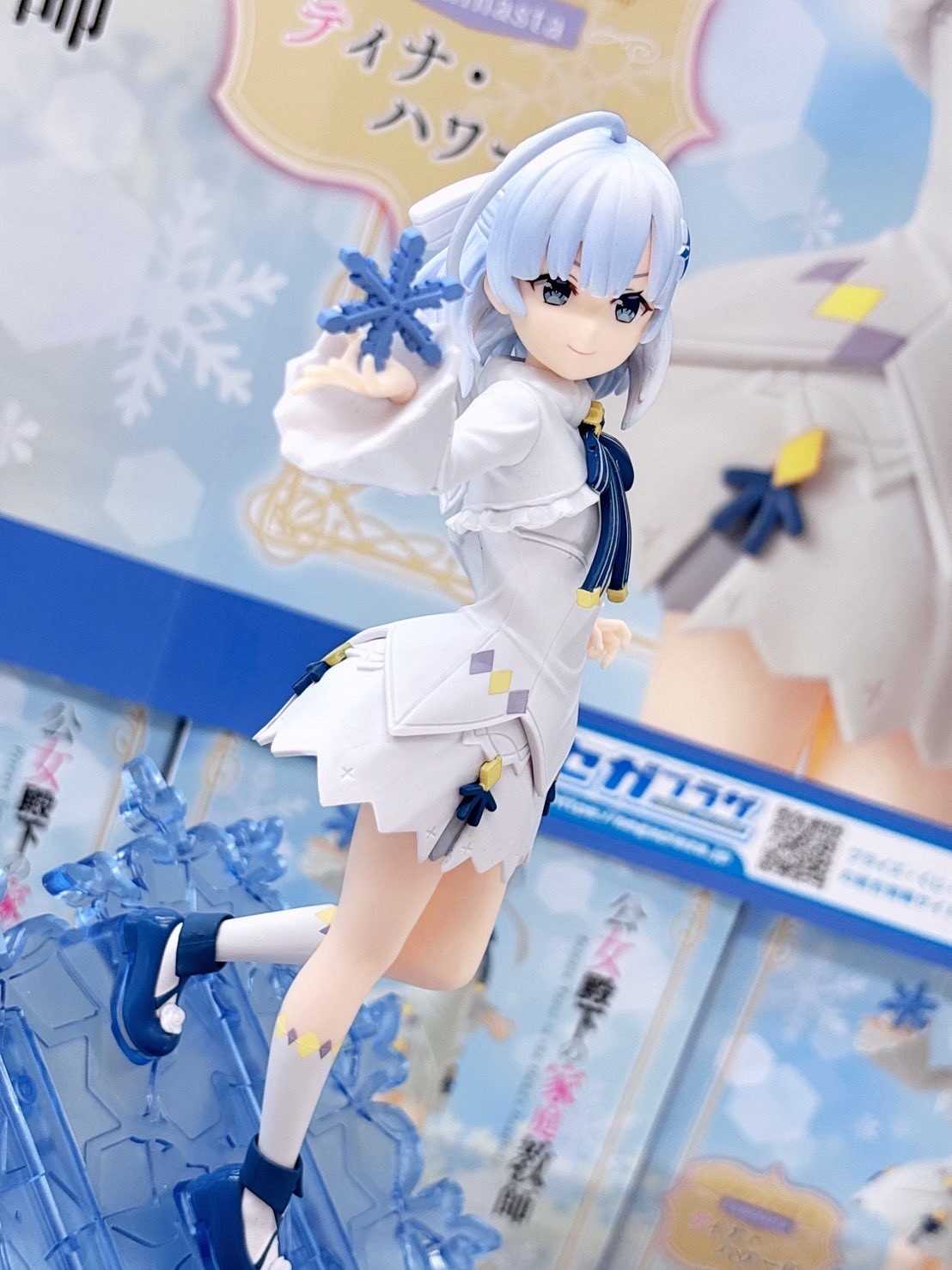 《夏本舖》現貨 SEGA Luminasta 公爵千金的家庭教師 蒂娜・霍華德 千金 髮夾 白髮 藍瞳 澤田基 景品