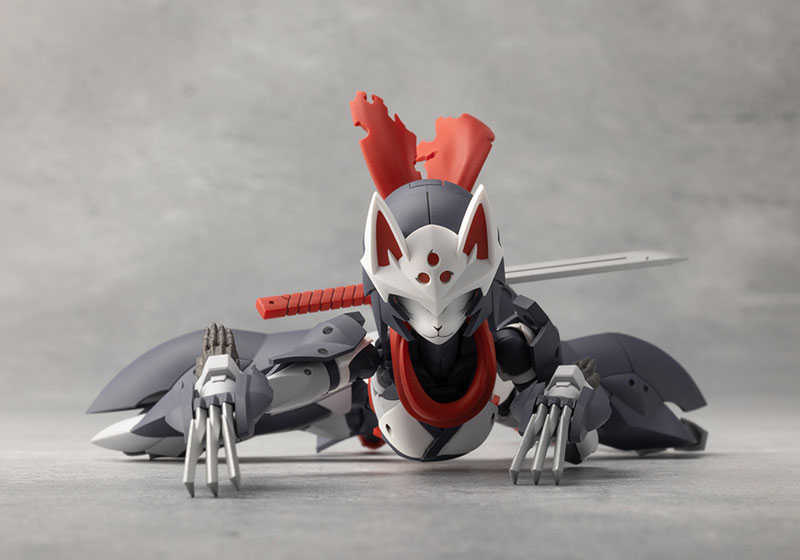 《夏本舖》日版 壽屋 無限邂逅 Megalo Maria 風魔 帥氣女忍 機娘 EX裝甲 忍者狐 素體 組裝模型 可動