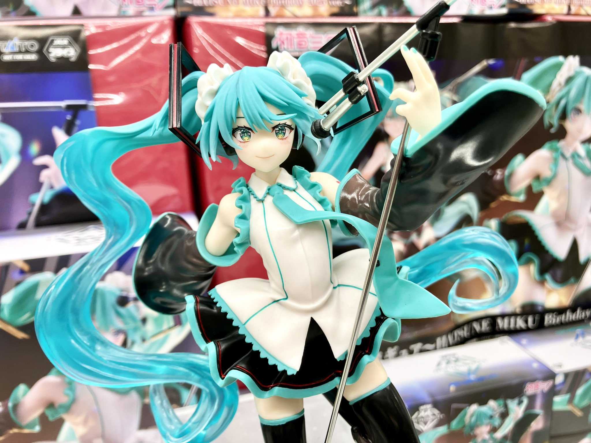 《夏本舖》日版 TAITO AMP 初音未來 Birthday 2023 生日 虛擬 歌手 偶像 雙馬尾 MIKU 景品